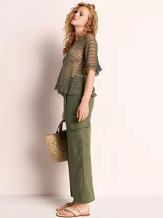 RIANI | Cargohose Wide Fit

Produktname: Cargohose Wide Fit
Marke: RIANI
Farbe: olive
Kategorien: Mode,Damen
Tags: Große Größen

Material: Leinen
Musterung: Unifarben
Länge (Hosen/Jeans): Normale Länge
Stil: Pure
Bundhöhe: High Waist
Details: Eingrifftasche | 